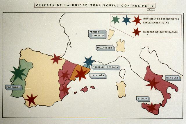 Los conflictos internos del siglo XVII